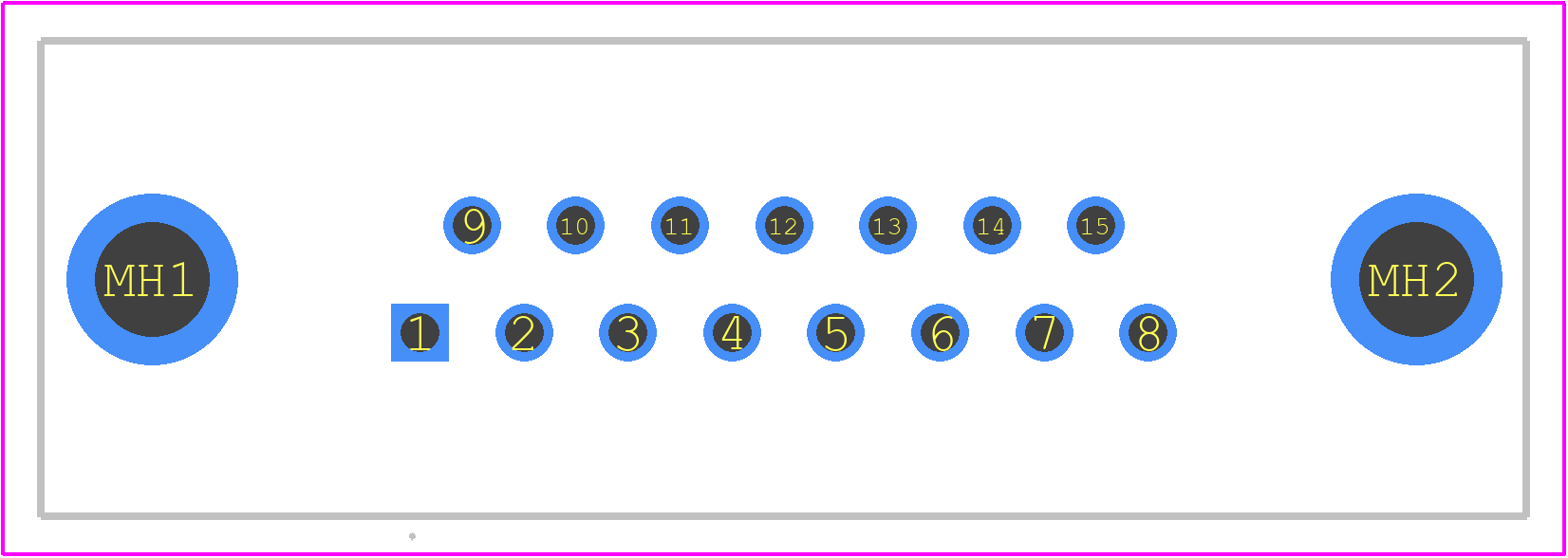 09642127215 - HARTING PCB footprint - Other - Other - 09642127215-2