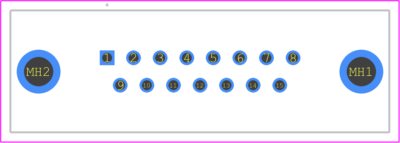 09642227245 - HARTING PCB footprint - Other - Other - 09642227245-4