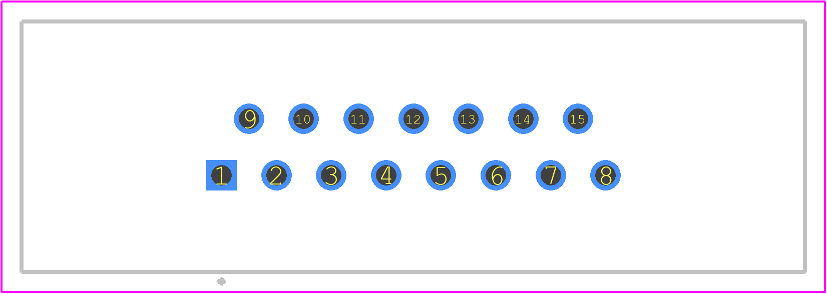09642127210 - HARTING PCB footprint - Other - Other - 09642127210
