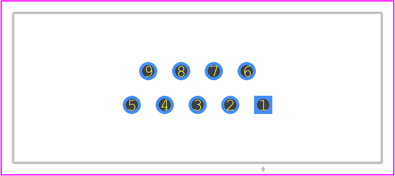 09641227240 - HARTING PCB footprint - Other - Other - 09641227240-2