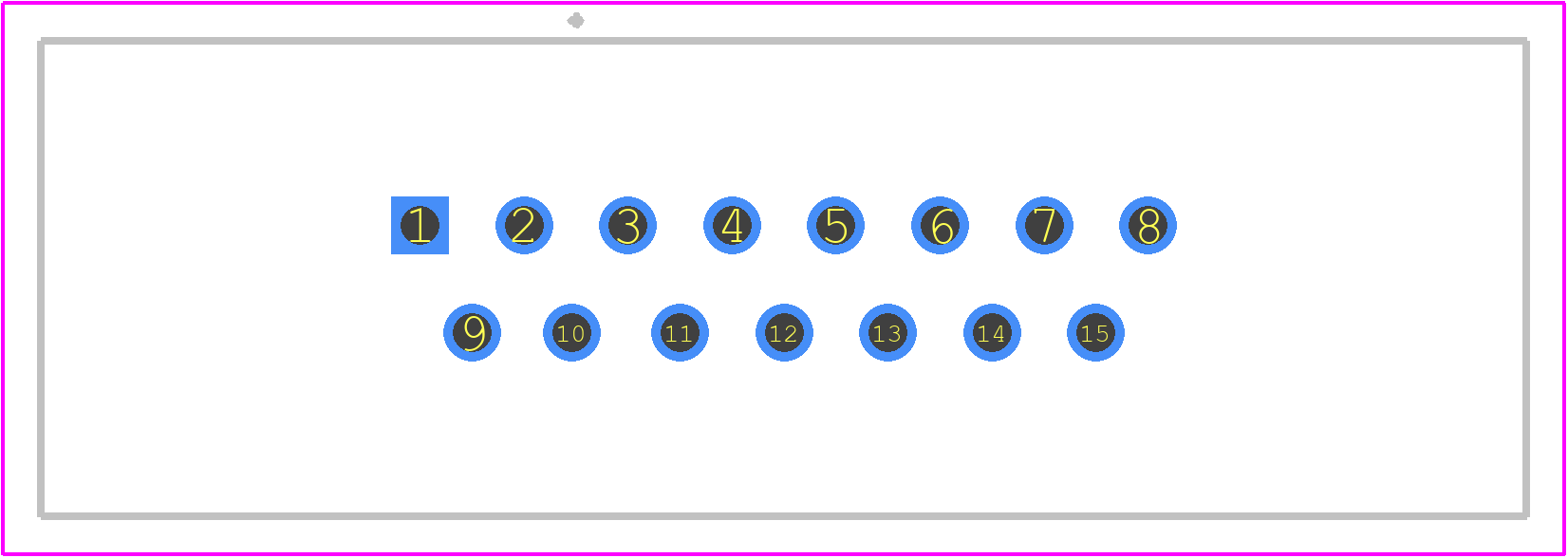 09642227230 - HARTING PCB footprint - Other - Other - 09642227230