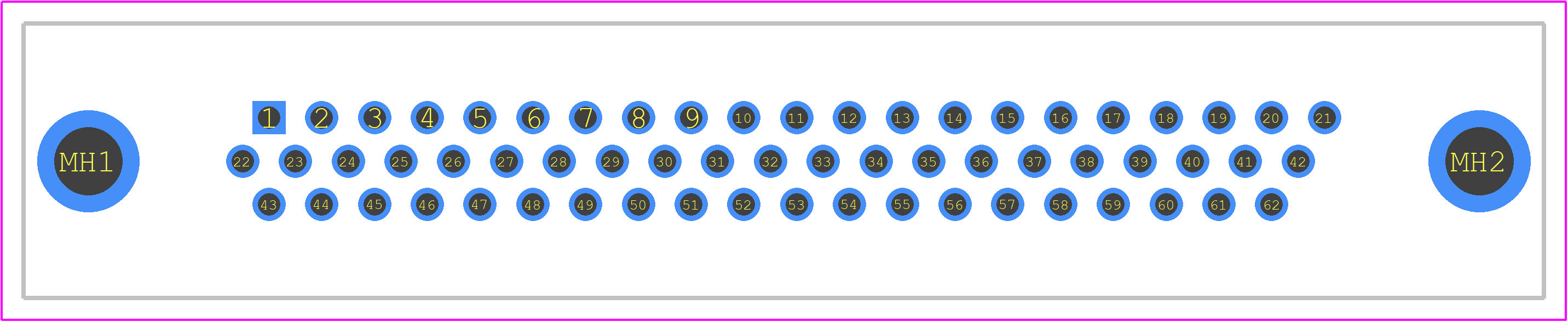 09564615712 - HARTING PCB footprint - Other - Other - 09564615712-2