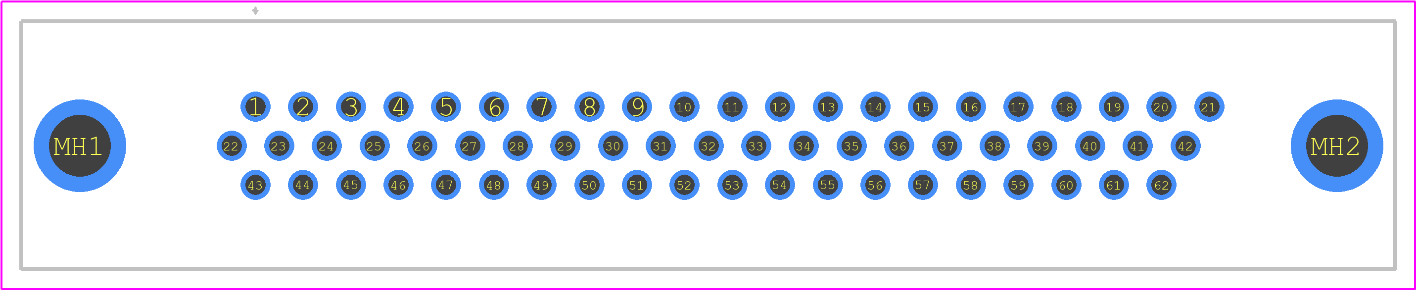 09564615700 - HARTING PCB footprint - Other - Other - 09564615700-1