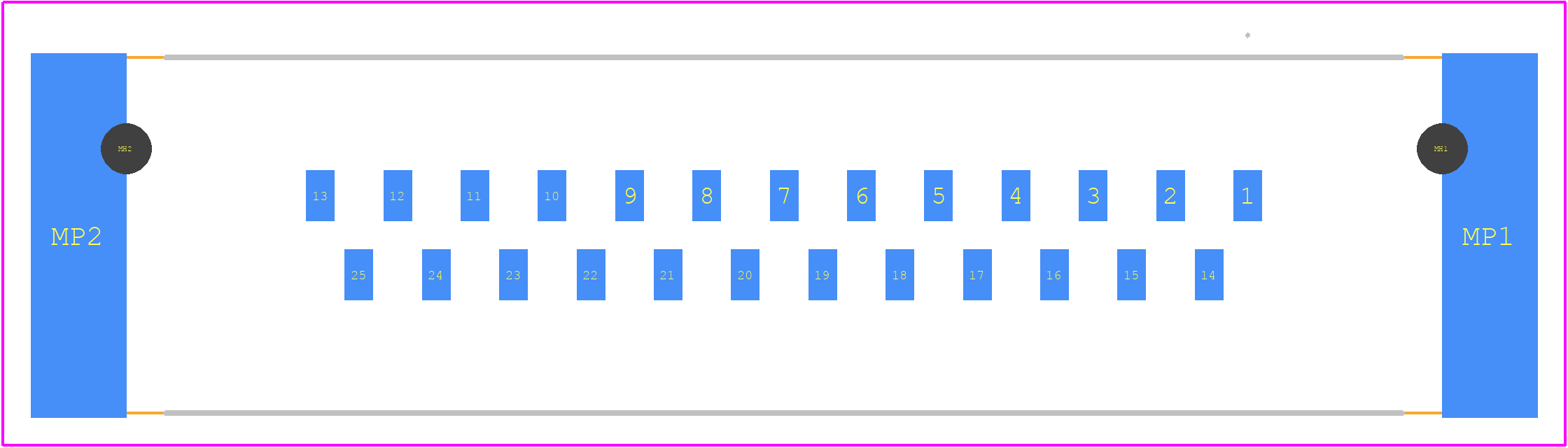 09553156621741 - HARTING PCB footprint - Other - Other - 09553156621741-2