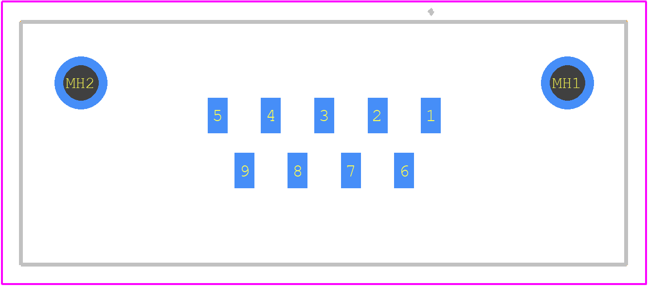 09551156621741 - HARTING PCB footprint - Other - Other - 09551156621741-2