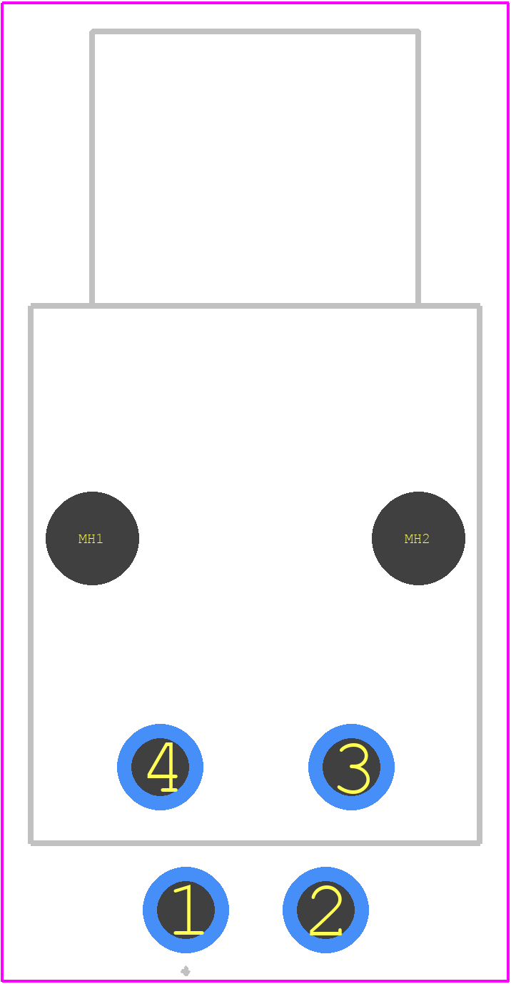 09465004400 - HARTING PCB footprint - Other - Other - 09465004400-4