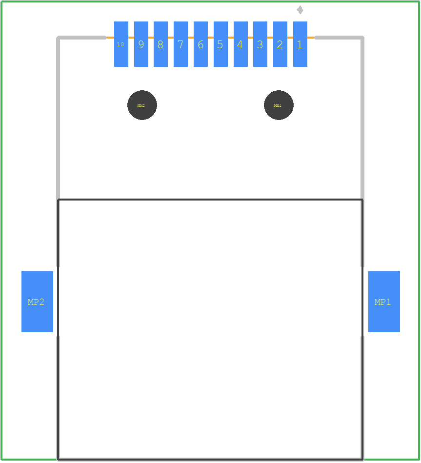 09455511553 - HARTING PCB footprint - Other - Other - 09455511553-30