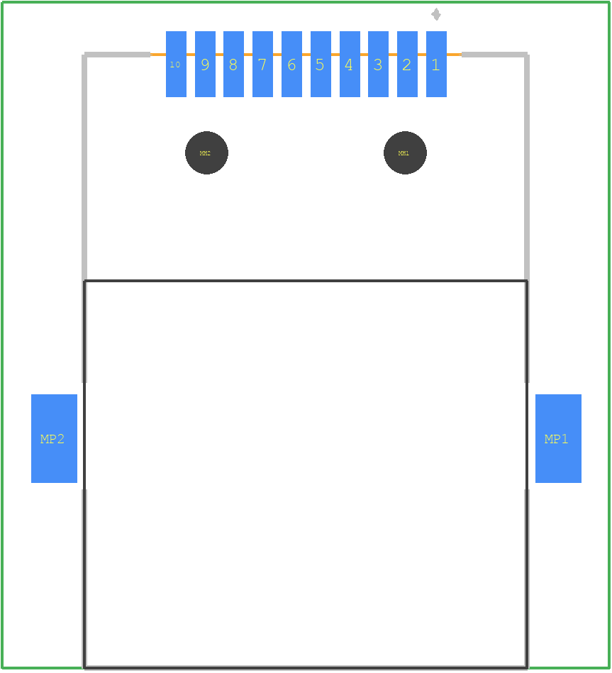 09455511552 - HARTING PCB footprint - Other - Other - 09455511552-10