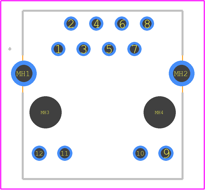 09455511119 - HARTING PCB footprint - Other - Other - 09455511119-2