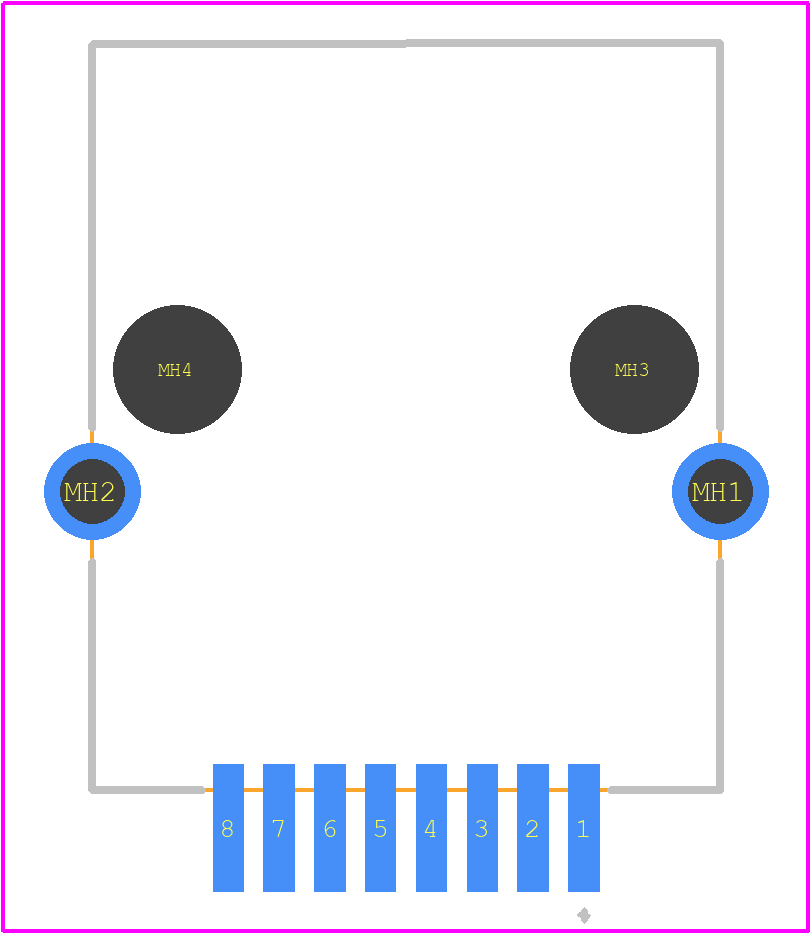 09455511113 - HARTING PCB footprint - Other - Other - 09455511113-2