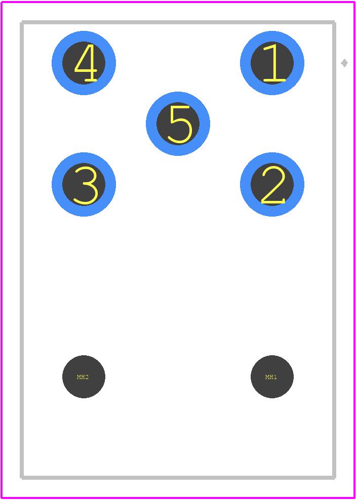 09350023003 - HARTING PCB footprint - Other - Other - 09350023003