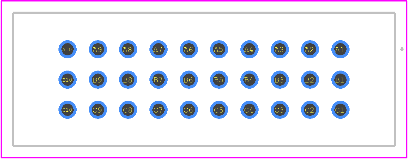 09291306570 - HARTING PCB footprint - Other - Other - 09291306570