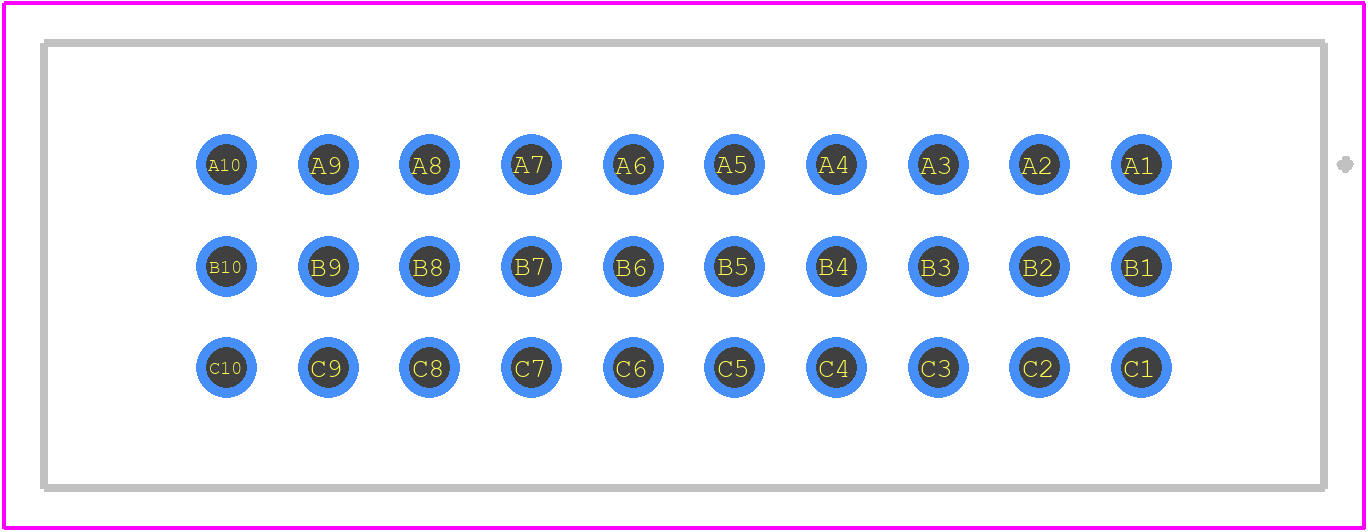 09291306574 - HARTING PCB footprint - Other - Other - 09291306574