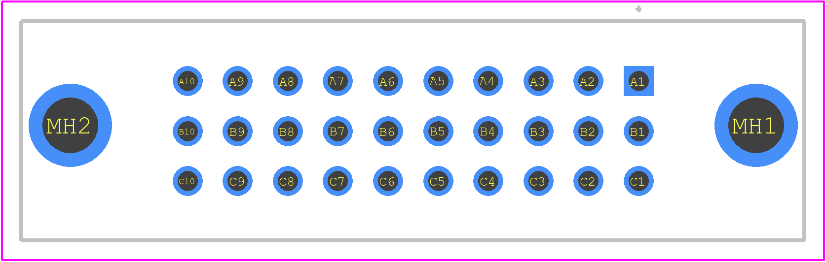 09291306520 - HARTING PCB footprint - Other - Other - 09291306520