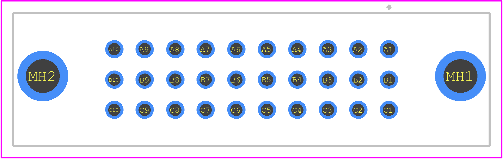 09291306519792 - HARTING PCB footprint - Other - Other - 09291306519792