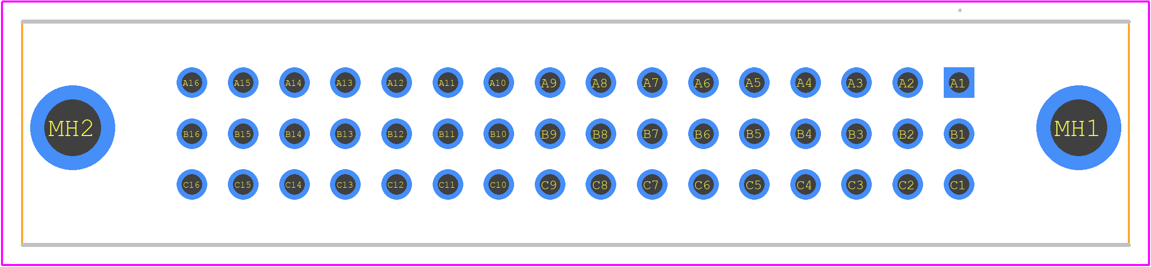 09281482904 - HARTING PCB footprint - Other - Other - 09281482904-1