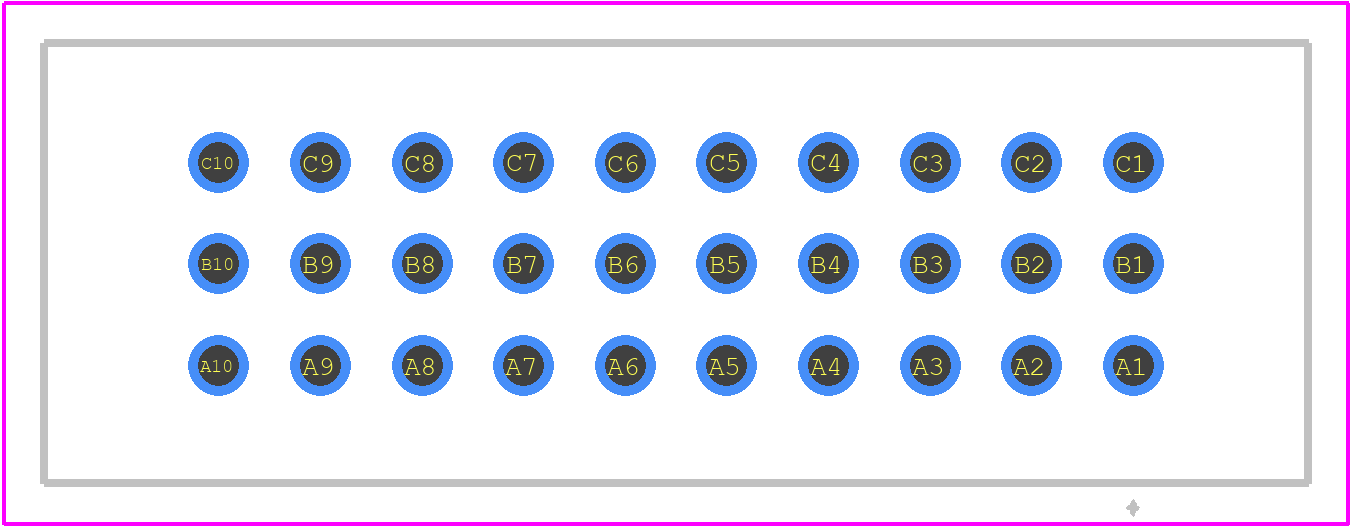 09251306590 - HARTING PCB footprint - Other - Other - 09251306590