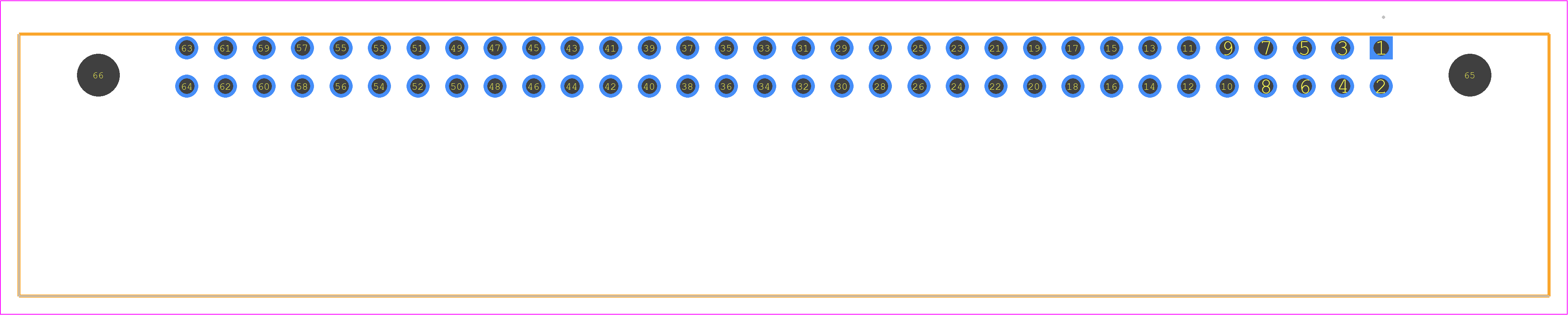 09195646923 - HARTING PCB footprint - Other - Other - 09195646923