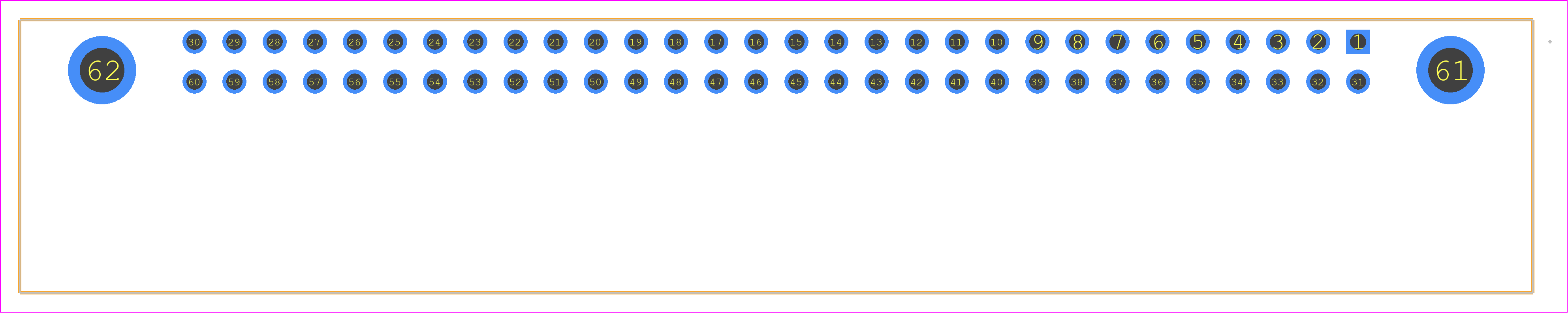 09185606921 - HARTING PCB footprint - Other - Other - 09185606921