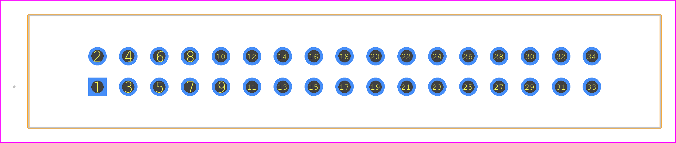 09195345324 - HARTING PCB footprint - Other - Other - 09195345324