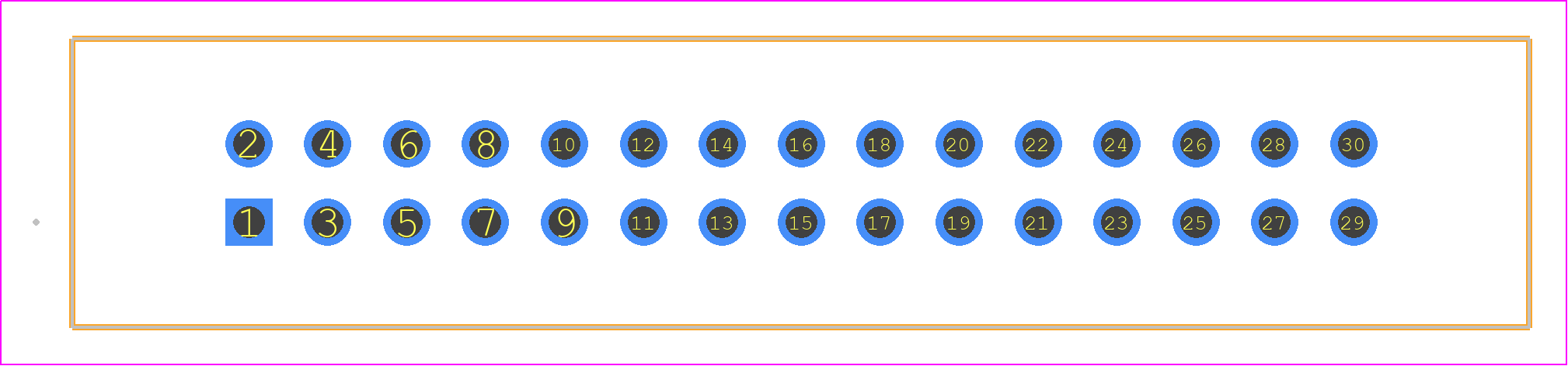 09195306324 - HARTING PCB footprint - Other - Other - 09195306324
