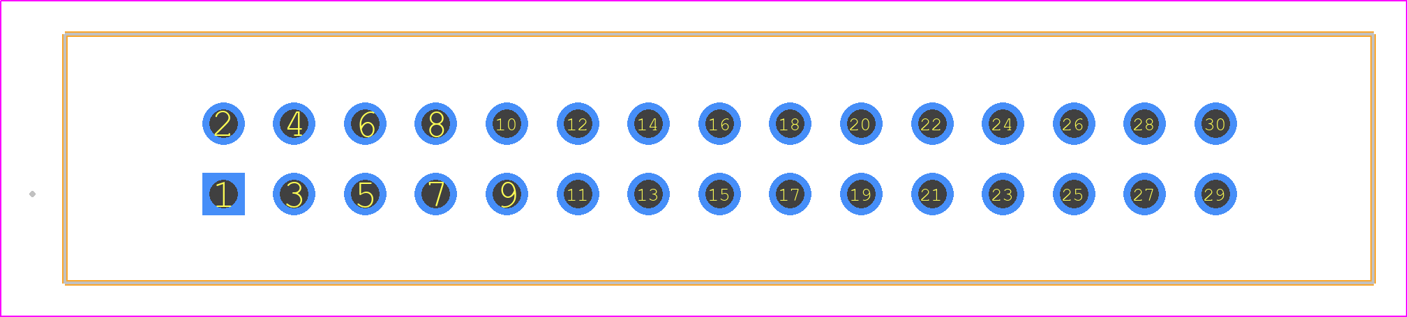 09185305322 - HARTING PCB footprint - Other - Other - 09185305322