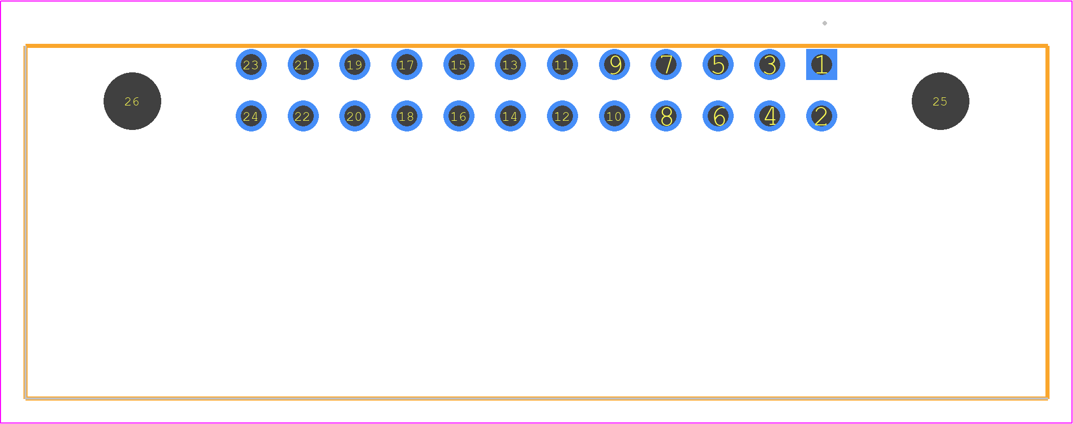 09195246923001 - HARTING PCB footprint - Other - Other - 09195246923001