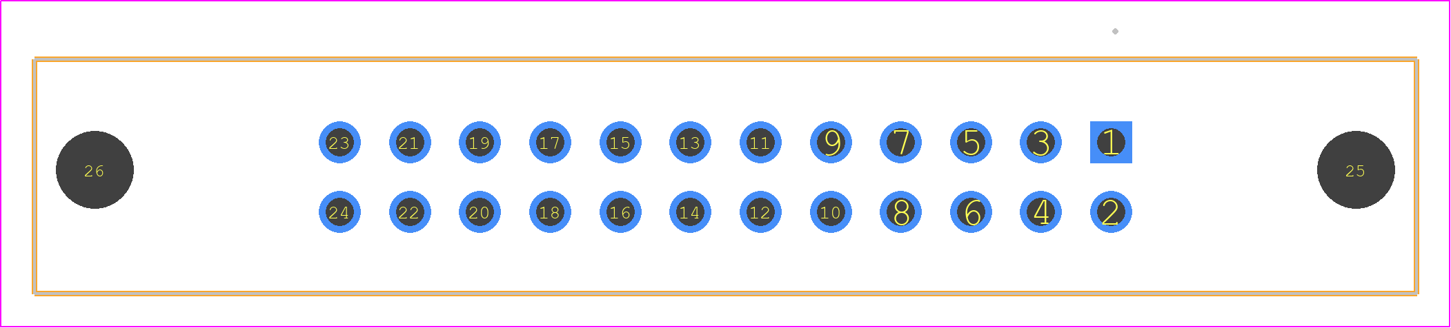 09195246904 - HARTING PCB footprint - Other - Other - 09195246904
