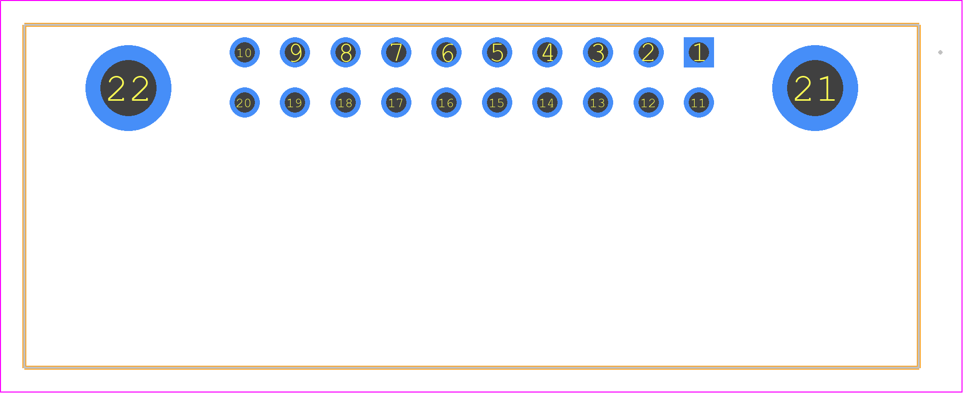 09185205923 - HARTING PCB footprint - Other - Other - 09185205923
