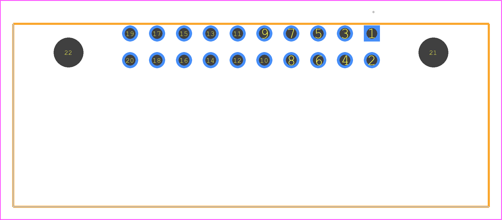 09195206923 - HARTING PCB footprint - Other - Other - 09195206923