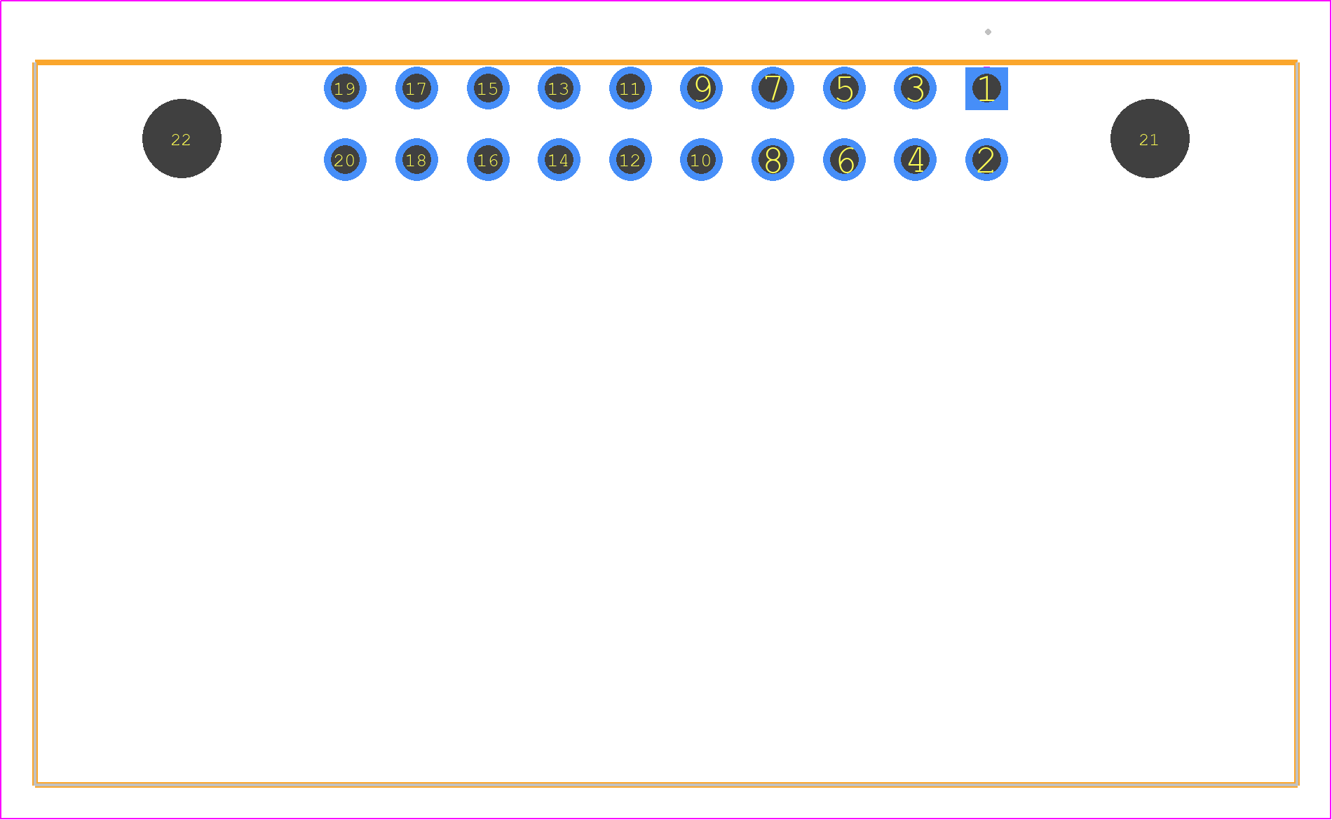 09195206903 - HARTING PCB footprint - Other - Other - 09195206903