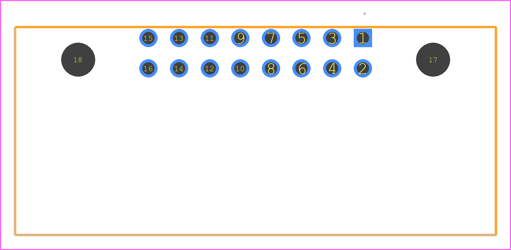 09195166923 - HARTING PCB footprint - Other - Other - 09195166923