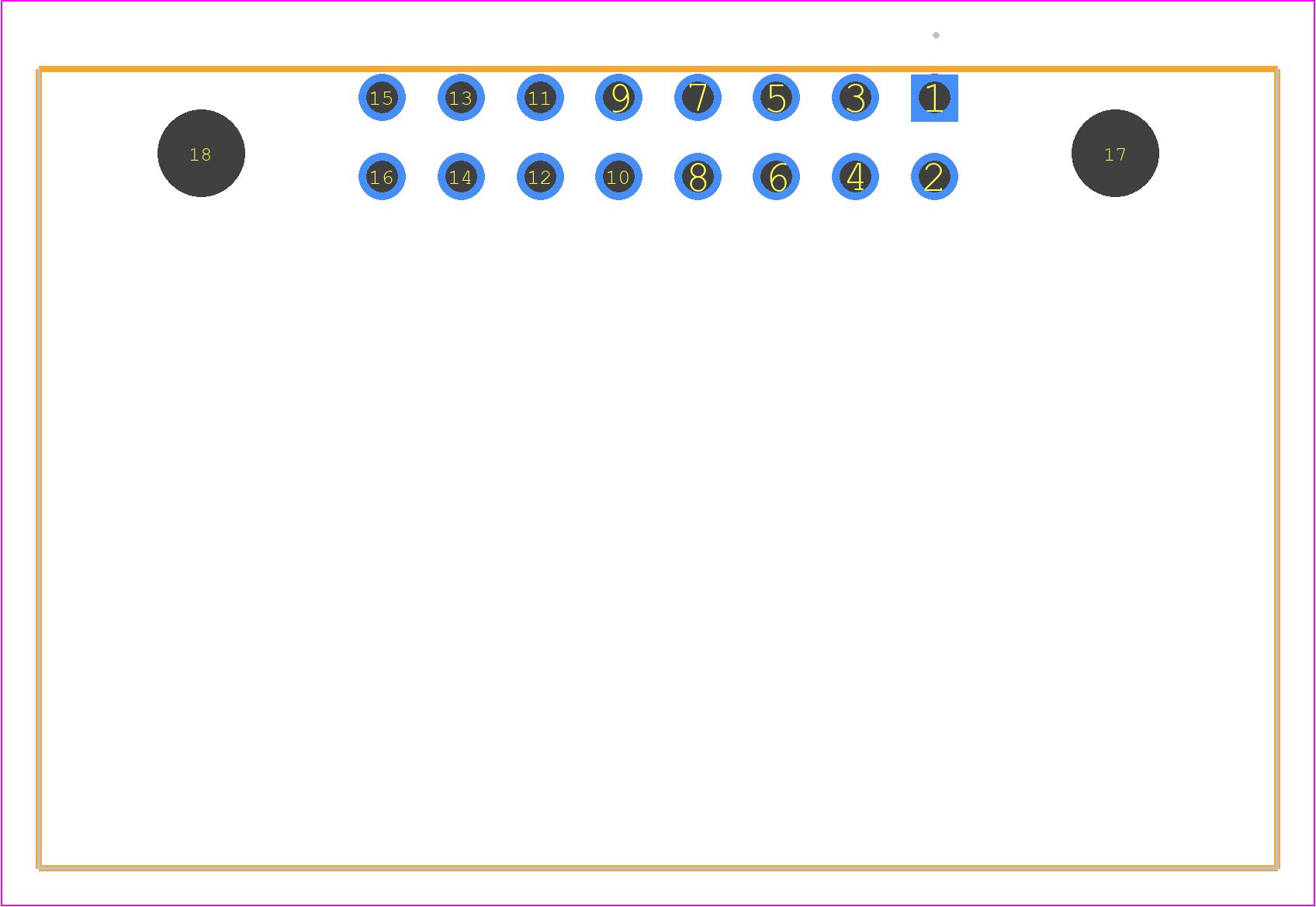 09195166903 - HARTING PCB footprint - Other - Other - 09195166903