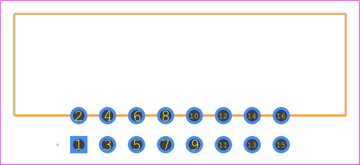 09195165323 - HARTING PCB footprint - Other - Other - 09195165323