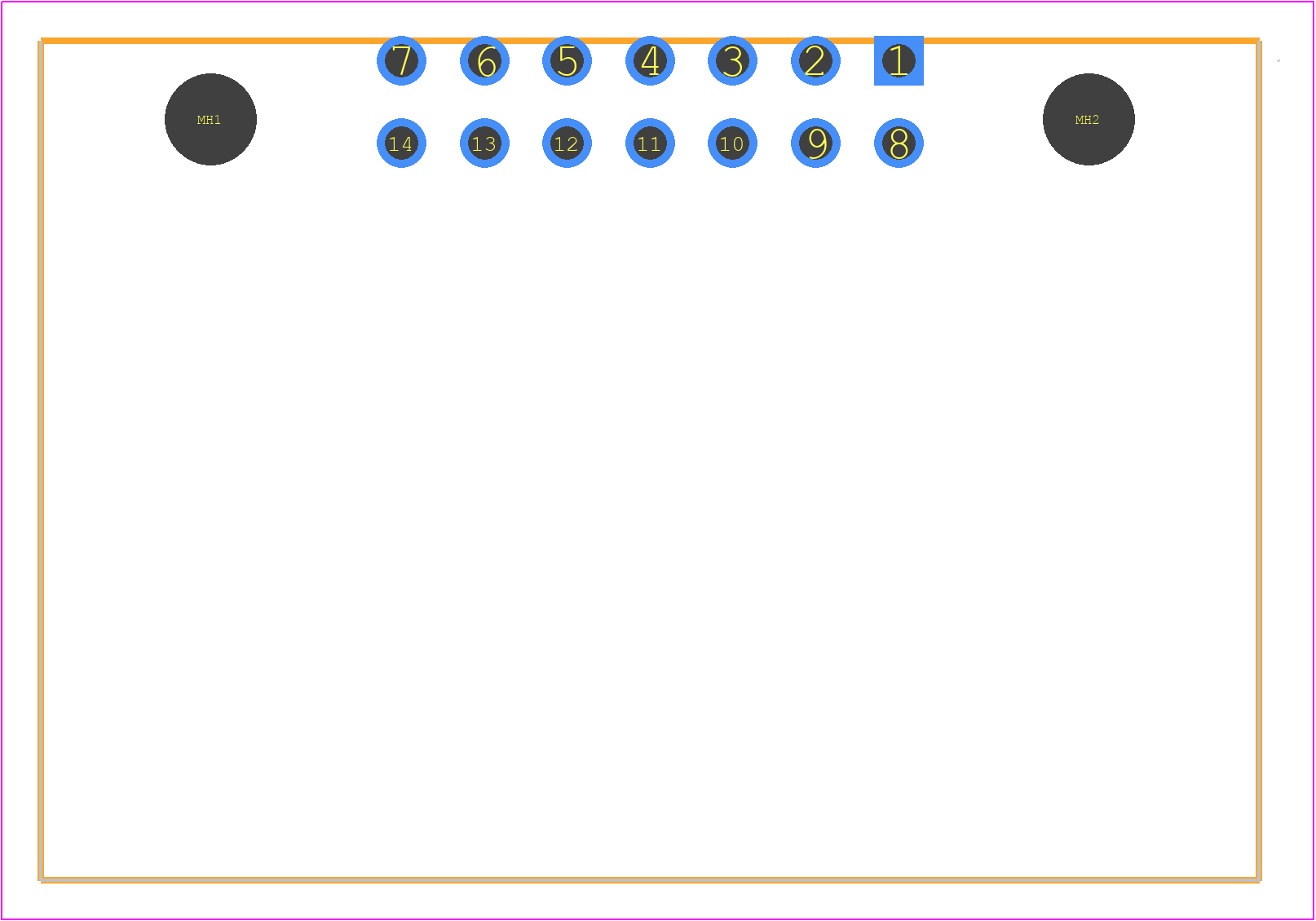 09185146901 - HARTING PCB footprint - Other - Other - 0918514YY01_)