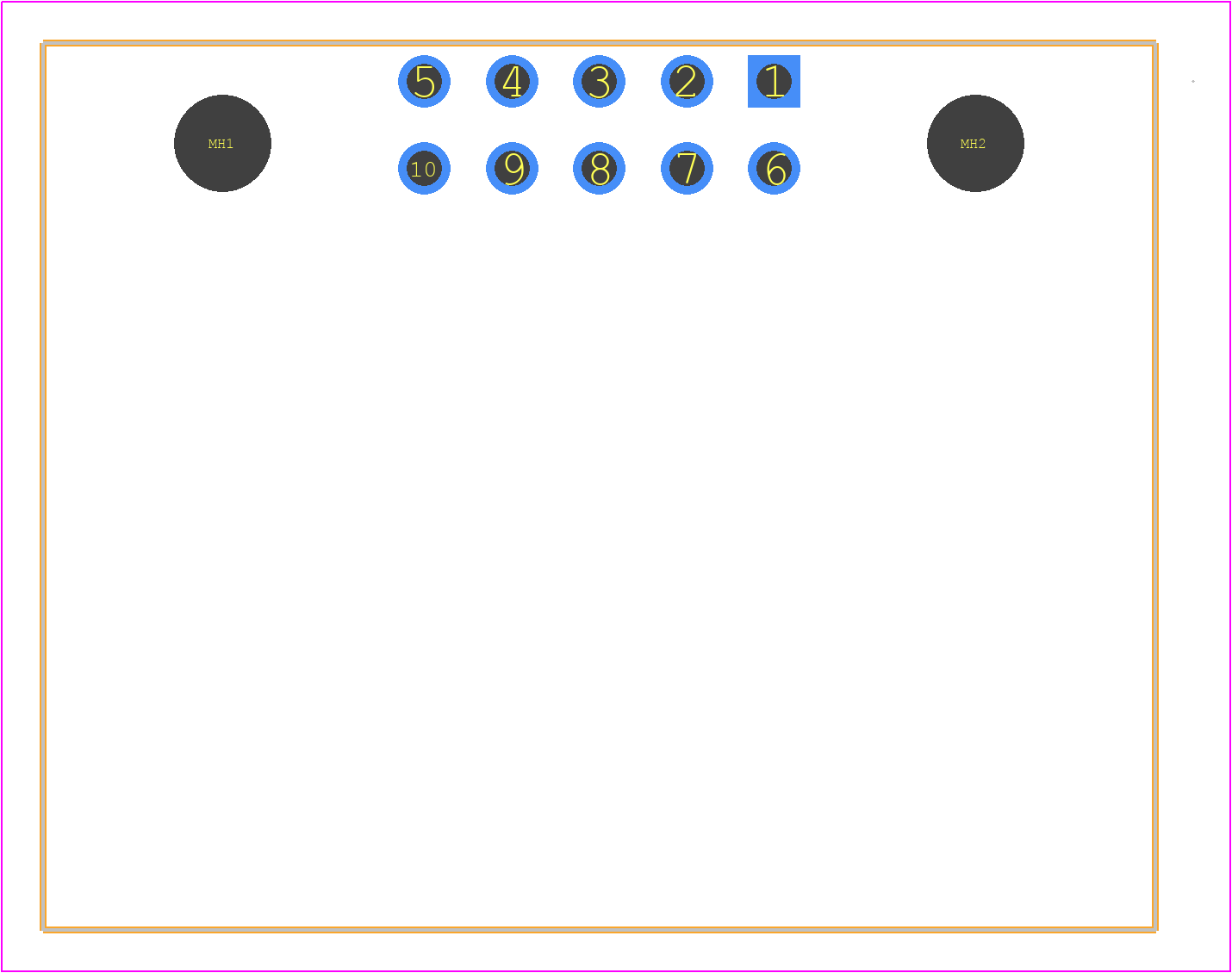 09185105903 - HARTING PCB footprint - Other - Other - 09185105903