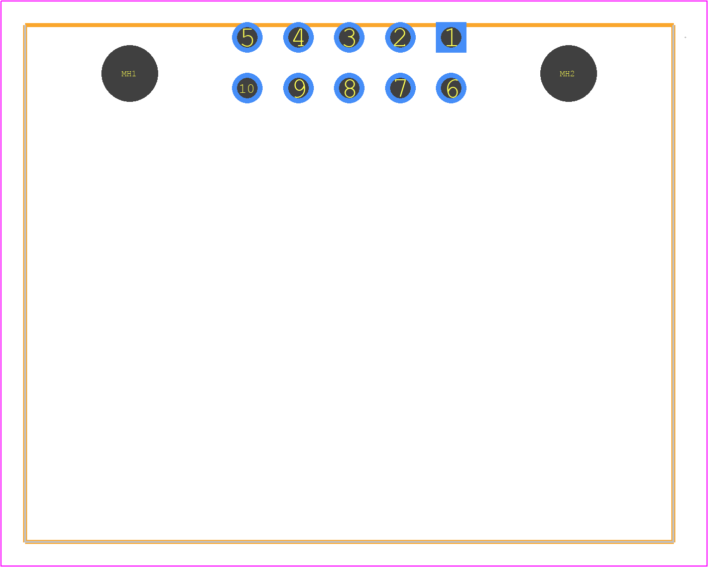 09185106901 - HARTING PCB footprint - Other - Other - 0918510YY01_0