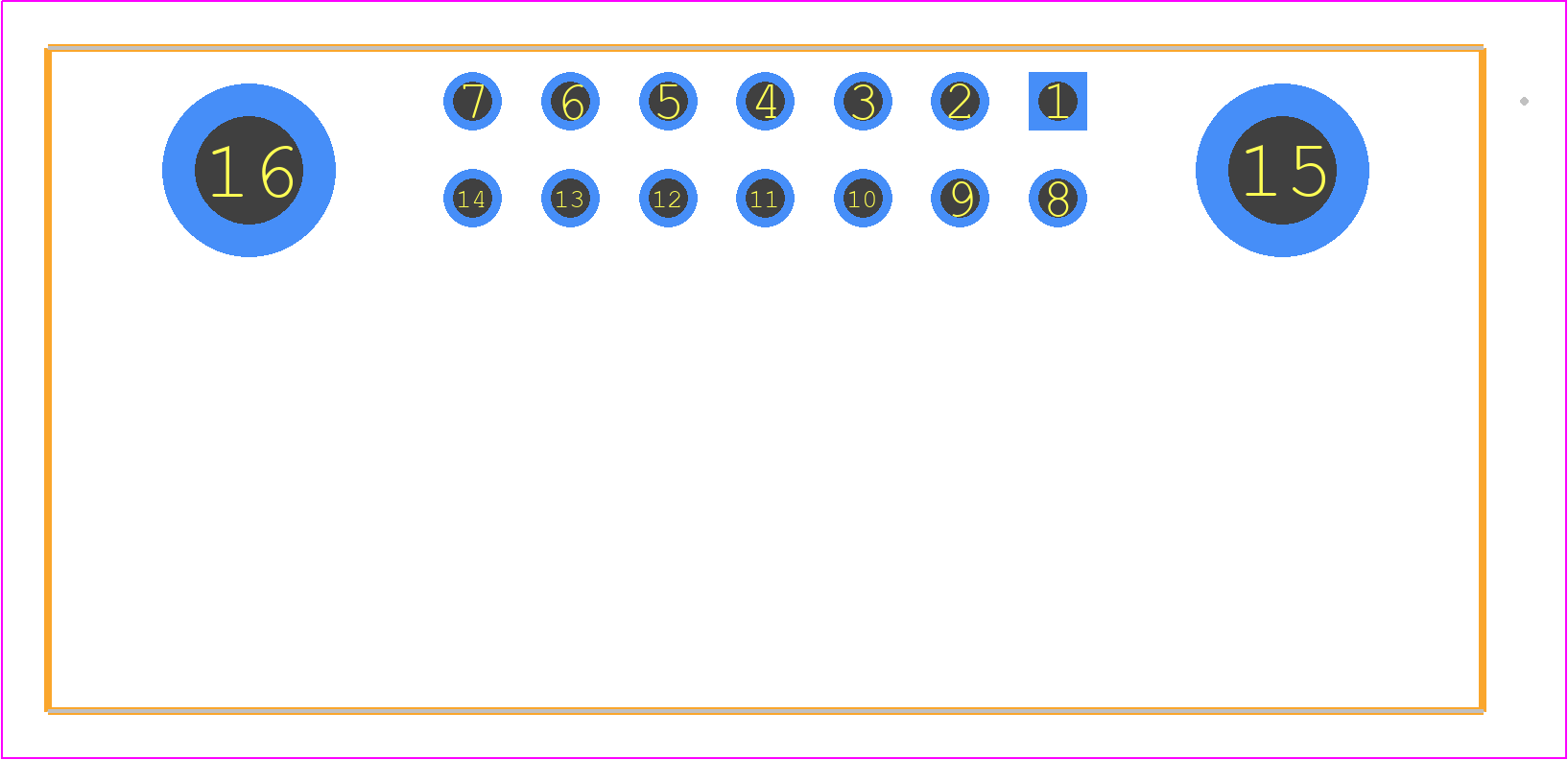 09185146926 - HARTING PCB footprint - Other - Other - 09185146926