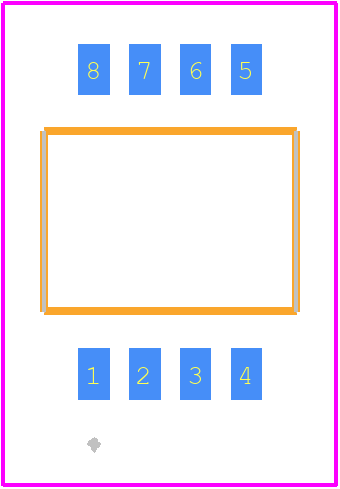 DHNF-04F-T-V-T/R - Diptronics PCB footprint - Other - Other - DHNF-04F-T-V-T/R-2