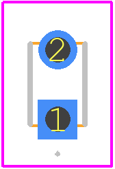 WP914EDT - Kingbright PCB footprint - Other - Other - WP914EDT-3