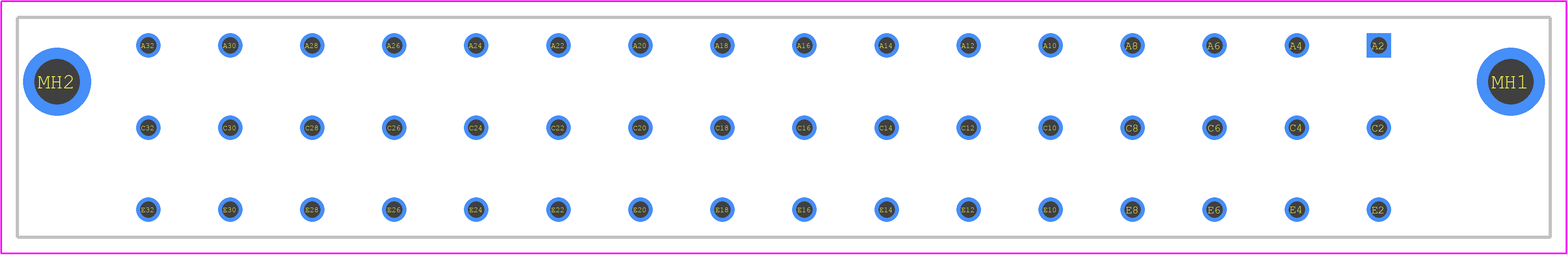 09057482831 - HARTING PCB footprint - Other - Other - 09057482831-1