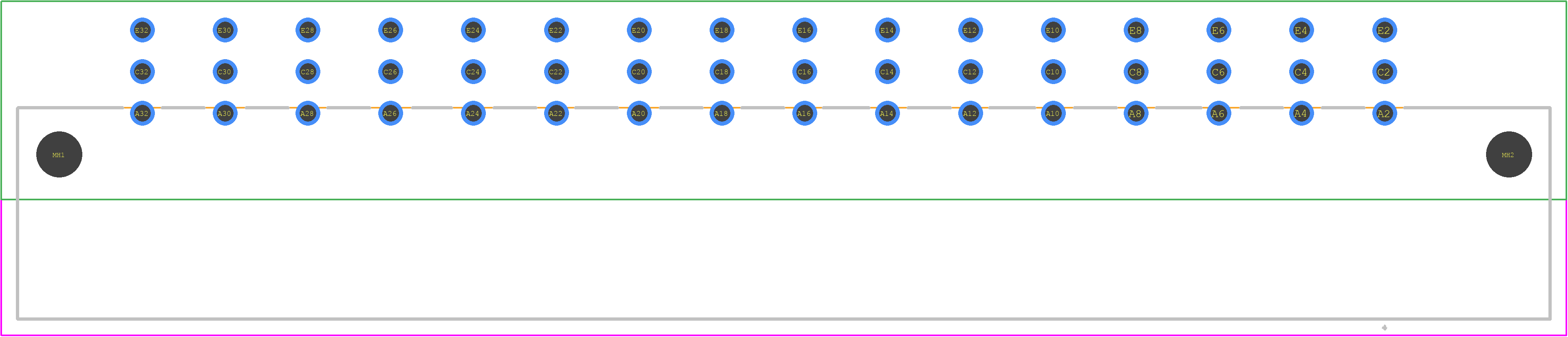 09053486920 - HARTING PCB footprint - Other - Other - 09053486920-30