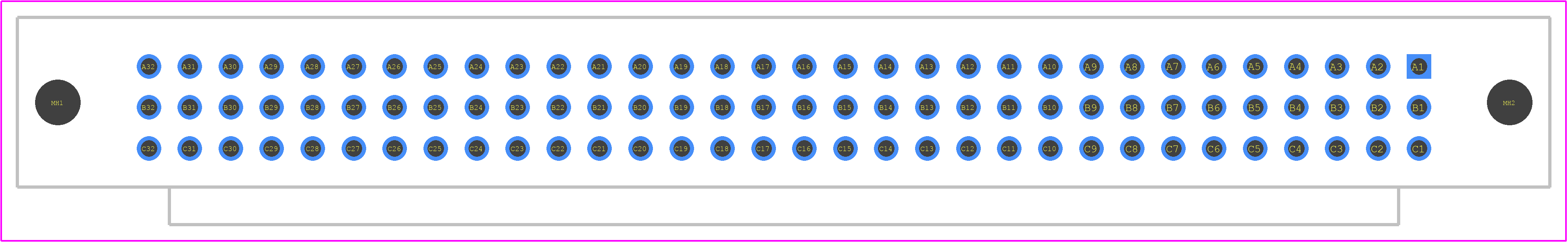 09037962825 - HARTING PCB footprint - Other - Other - 09037966825_1