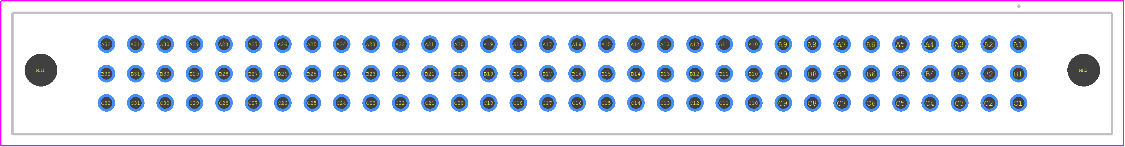 09032965492015 - HARTING PCB footprint - Other - Other - 09032965492015-10