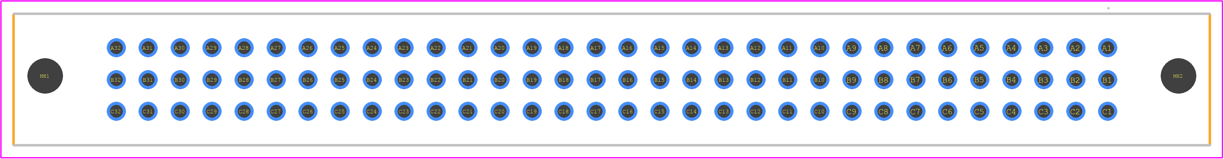 09032968892 - HARTING PCB footprint - Other - Other - 09032968892-10