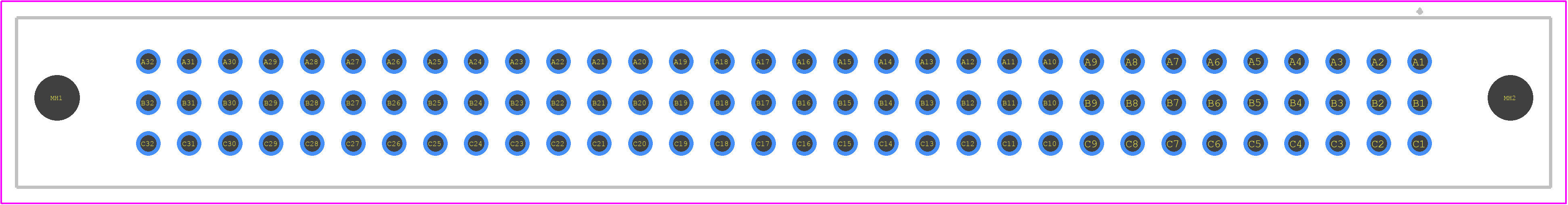 09032962852252 - HARTING PCB footprint - Other - Other - 09032962852252-10