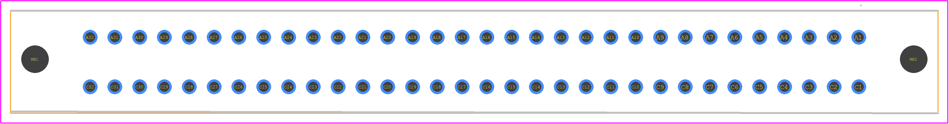 09032645850 - HARTING PCB footprint - Other - Other - 09032645850-10