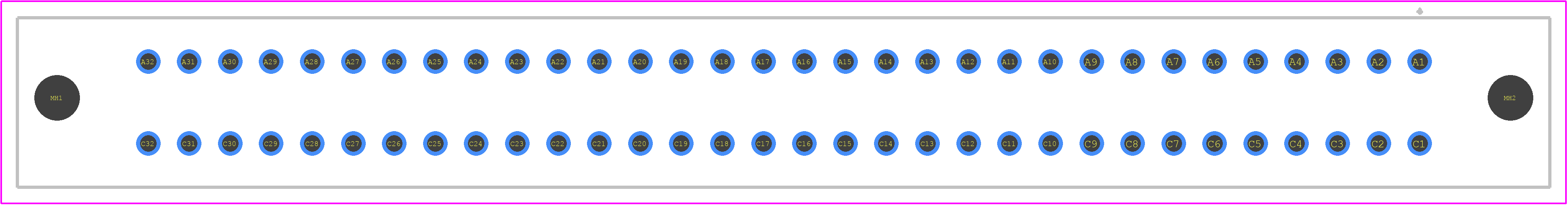 09032647845 - HARTING PCB footprint - Other - Other - 09032642845-10