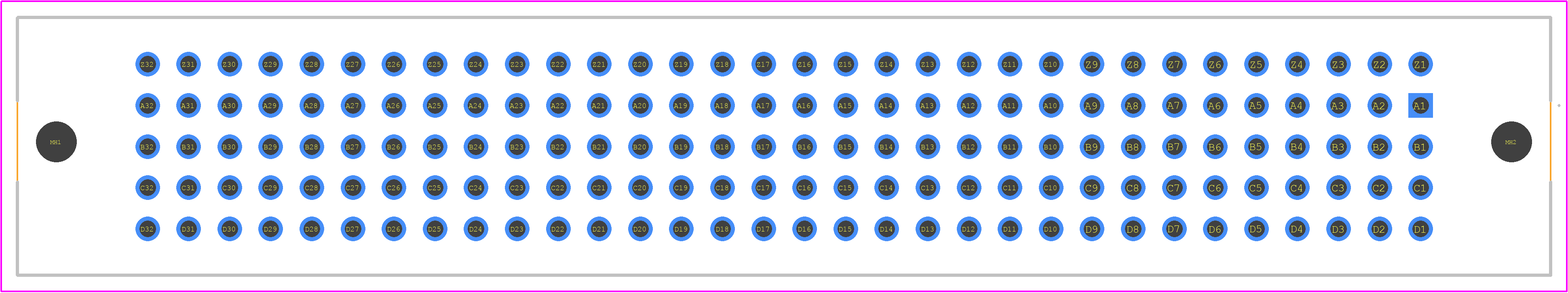 02021602301 - HARTING PCB footprint - Other - Other - 02021602301