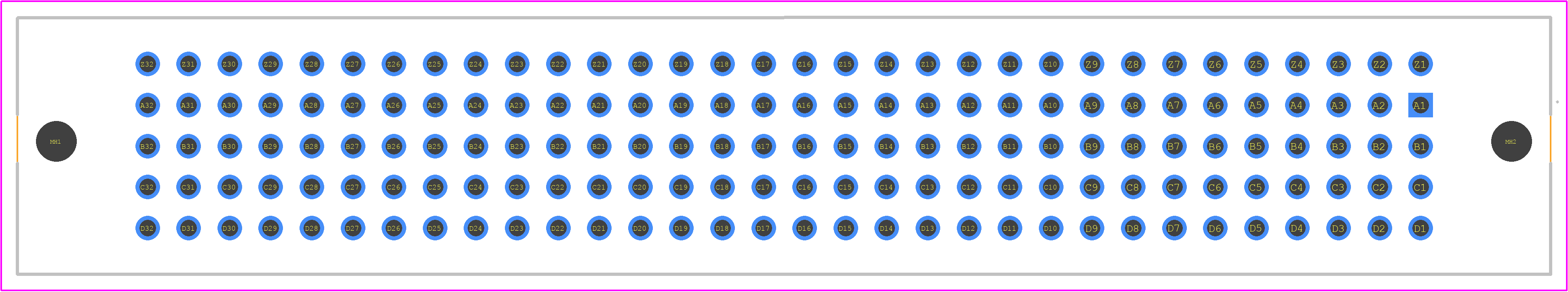 02021602601 - HARTING PCB footprint - Other - Other - 02021602601